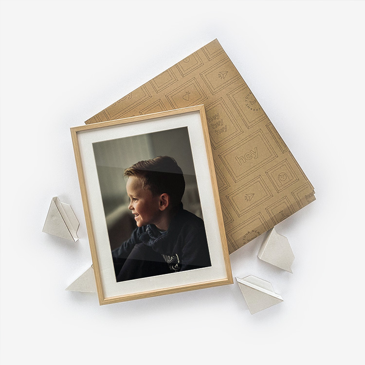 Gift Box Framed Photo